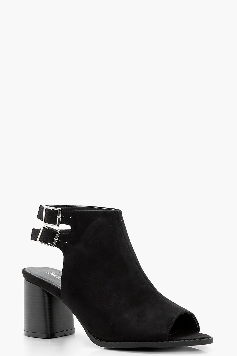 peep toe shoe boots uk