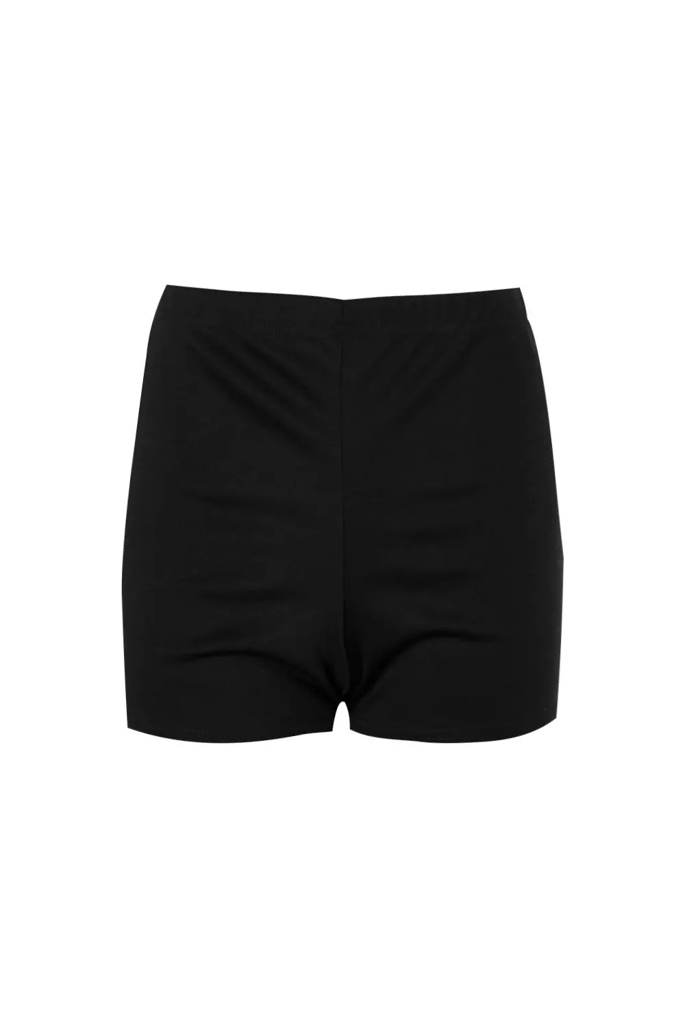 Black high hotsell waisted knicker shorts