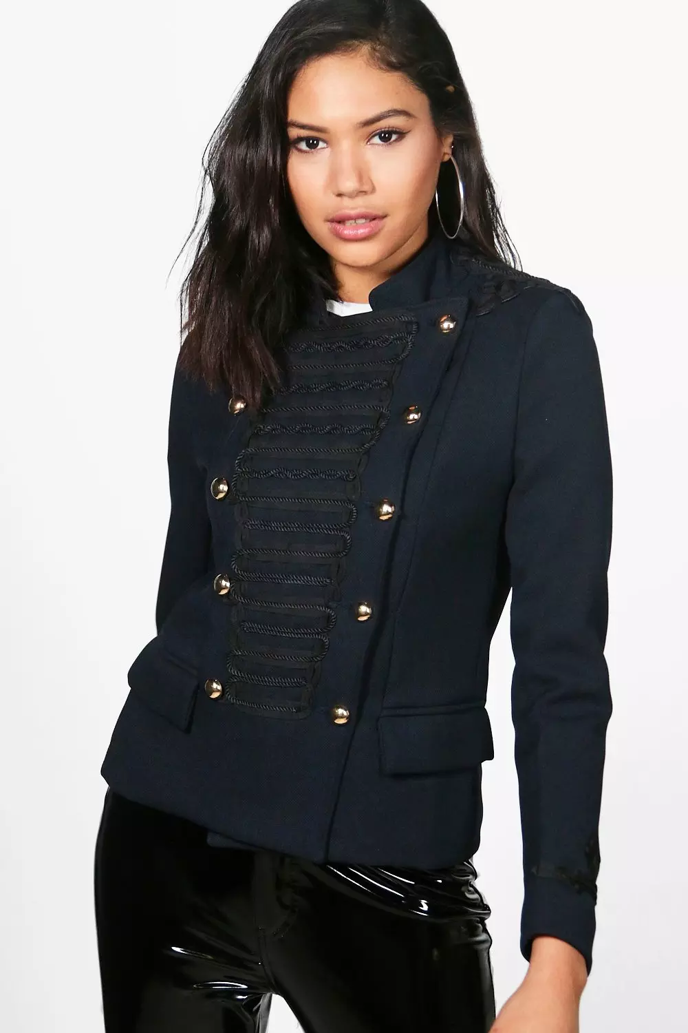 Boohoo hotsell military jacket