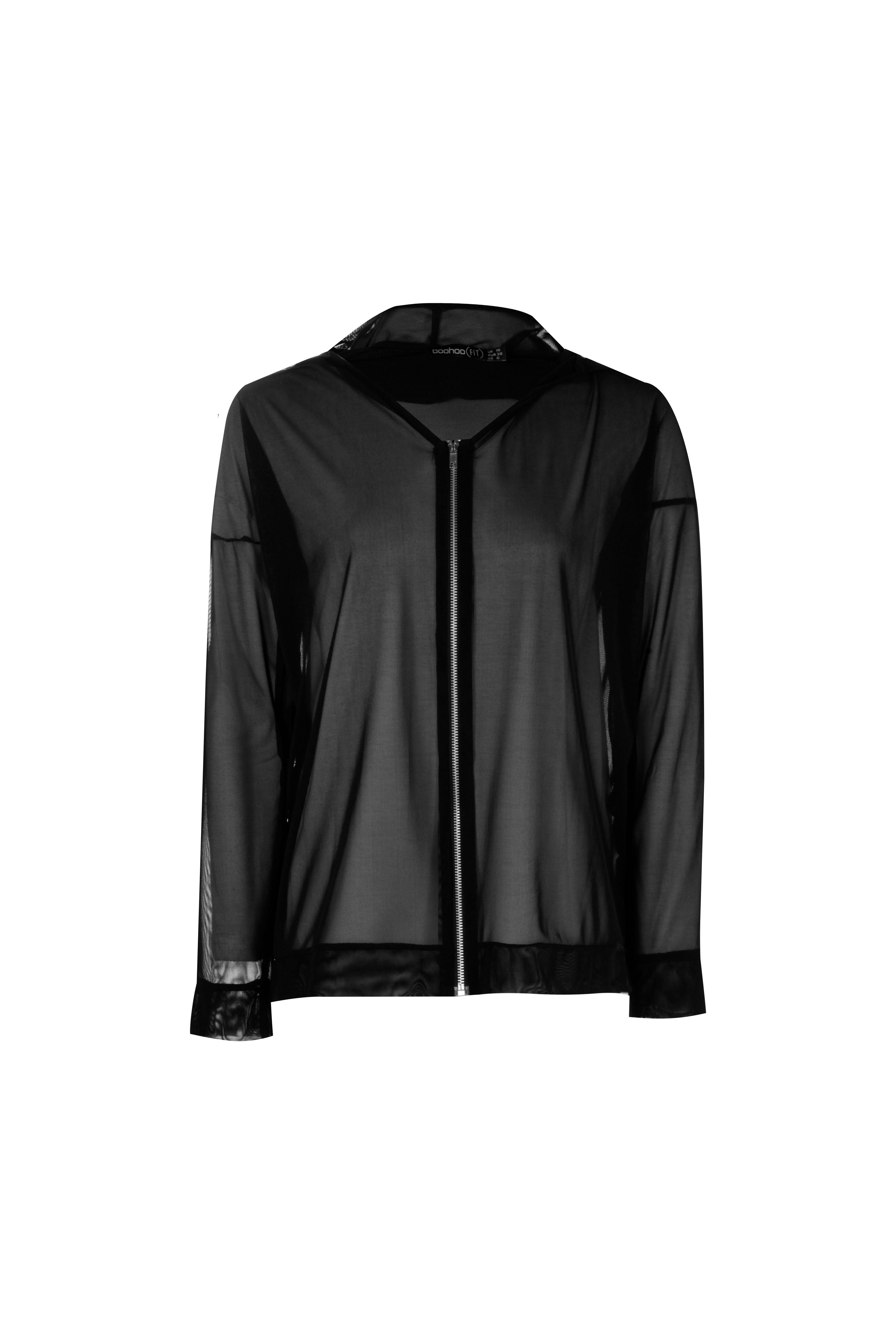 Paige Fit Mesh Zip Up Jacket