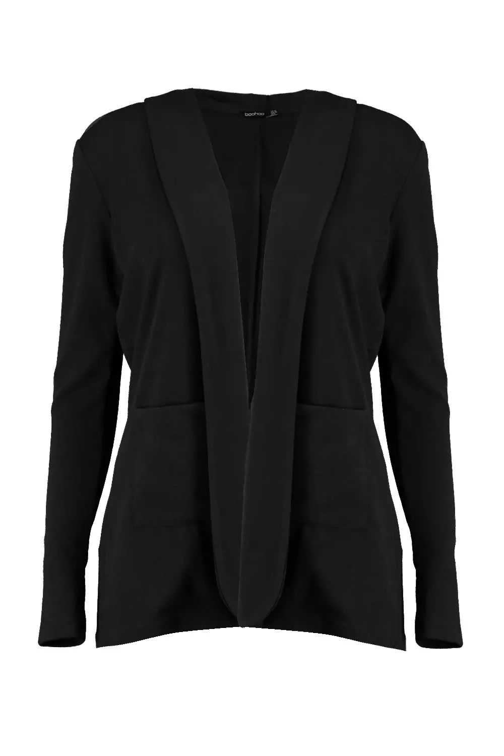 Boohoo pocket hot sale ponte blazer