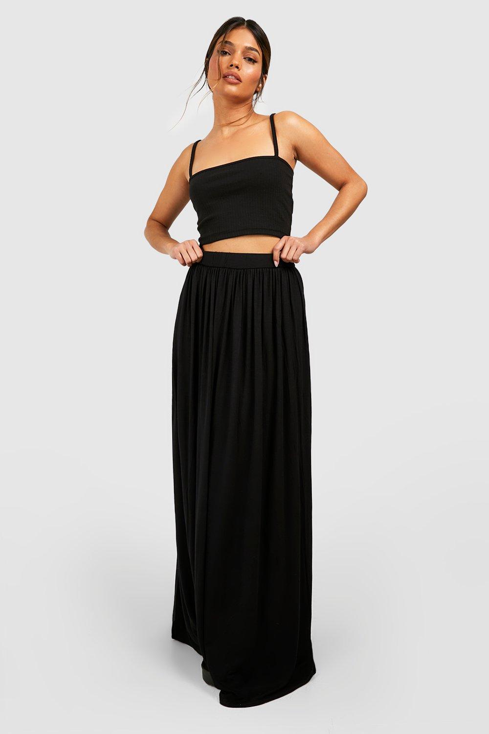 High on sale waist maxi