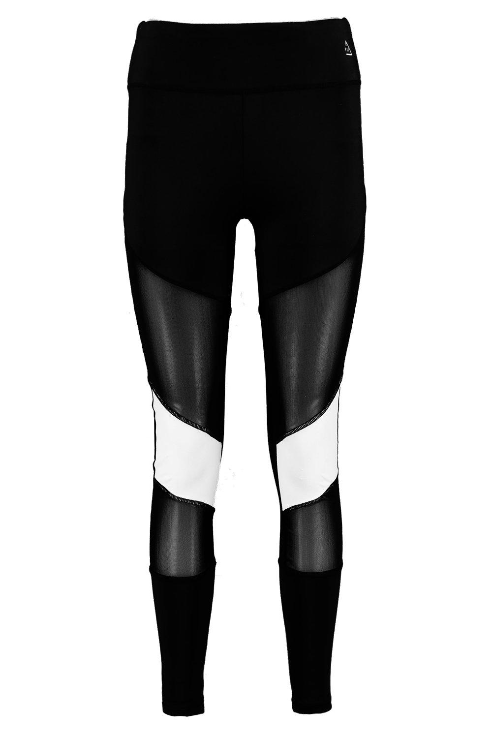 Katie Fit Mesh Block Running Leggings