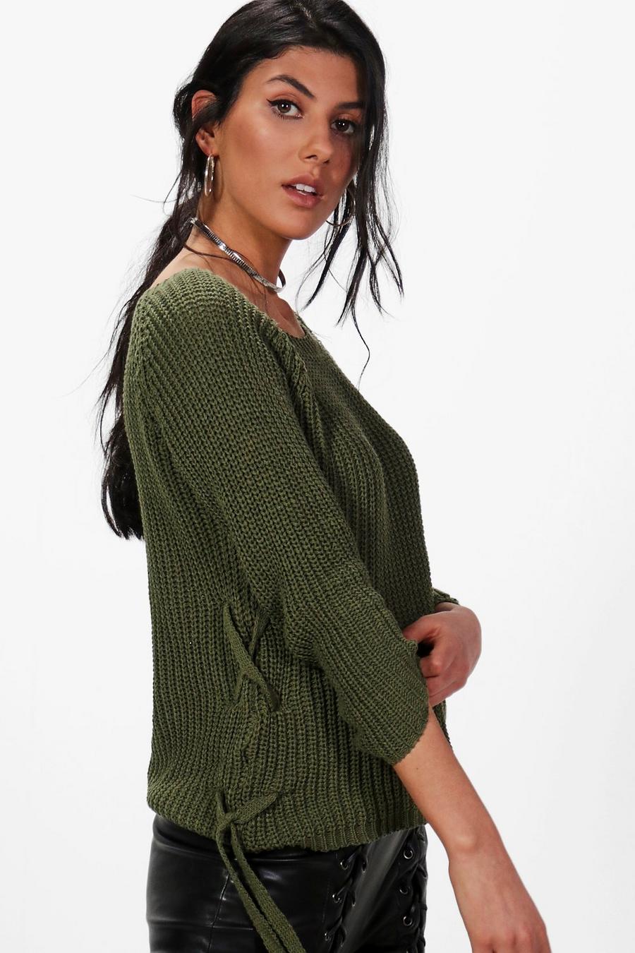 Lucy Lace Up Jumper image number 1