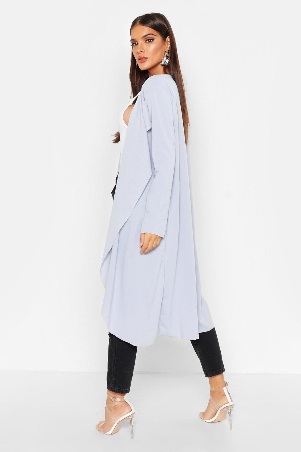 Grey waterfall 2024 duster coat