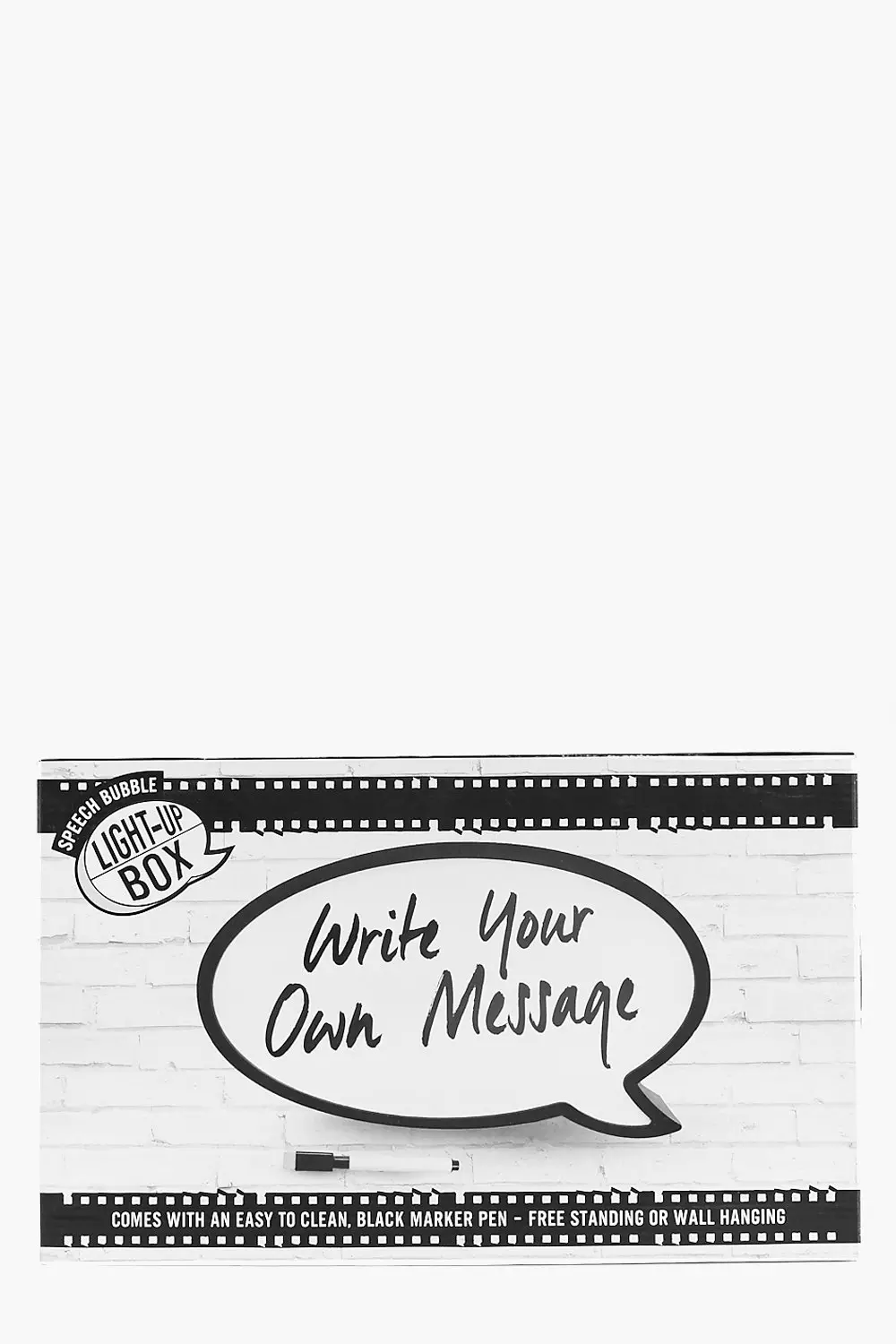 White Speech Bubble Light Box alternative image