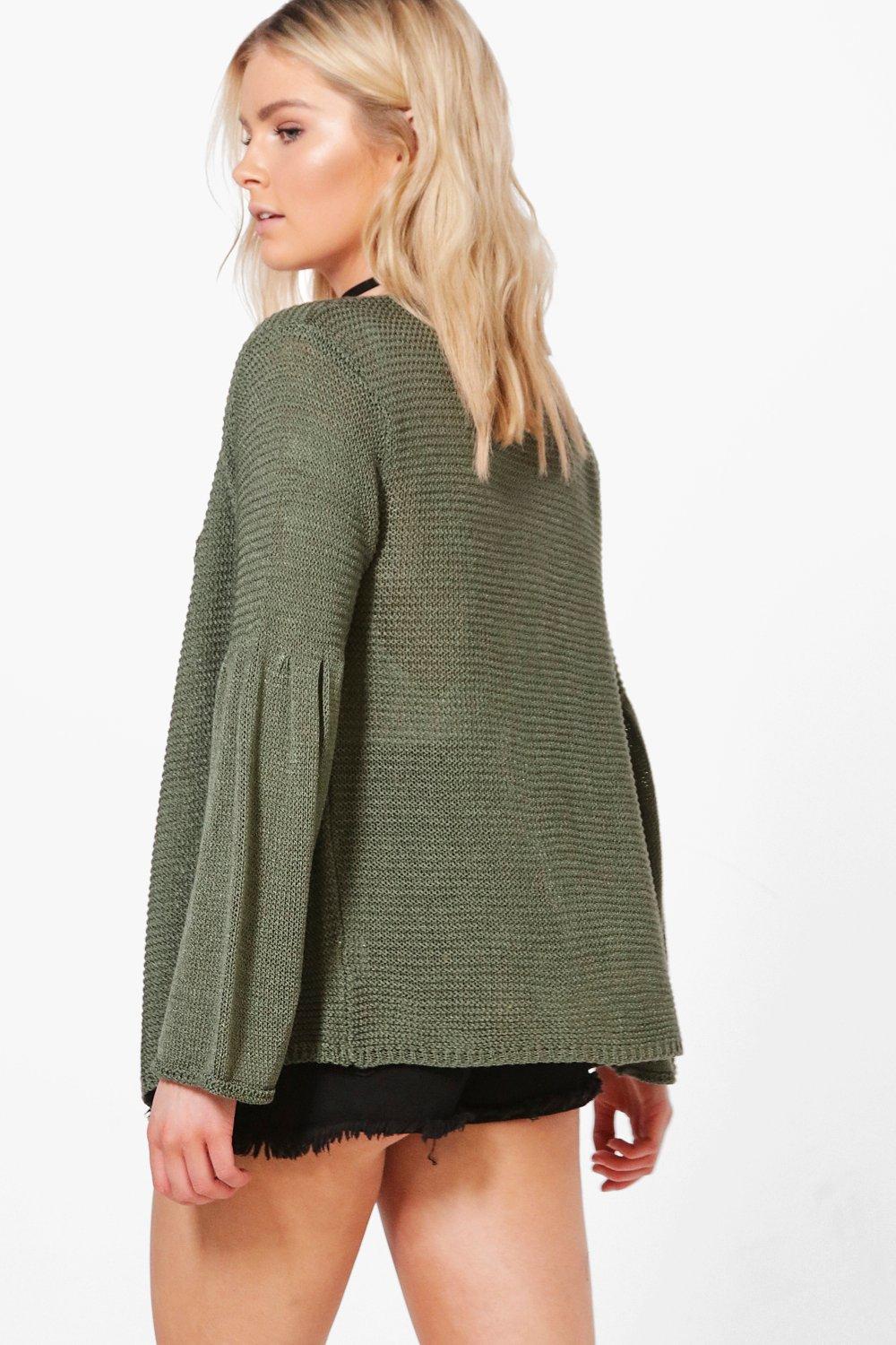 Flare 2024 sleeve cardigan