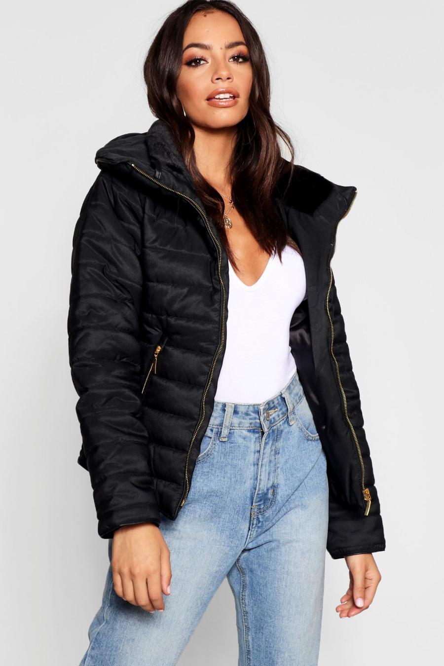 Quilted Jacket | boohoo