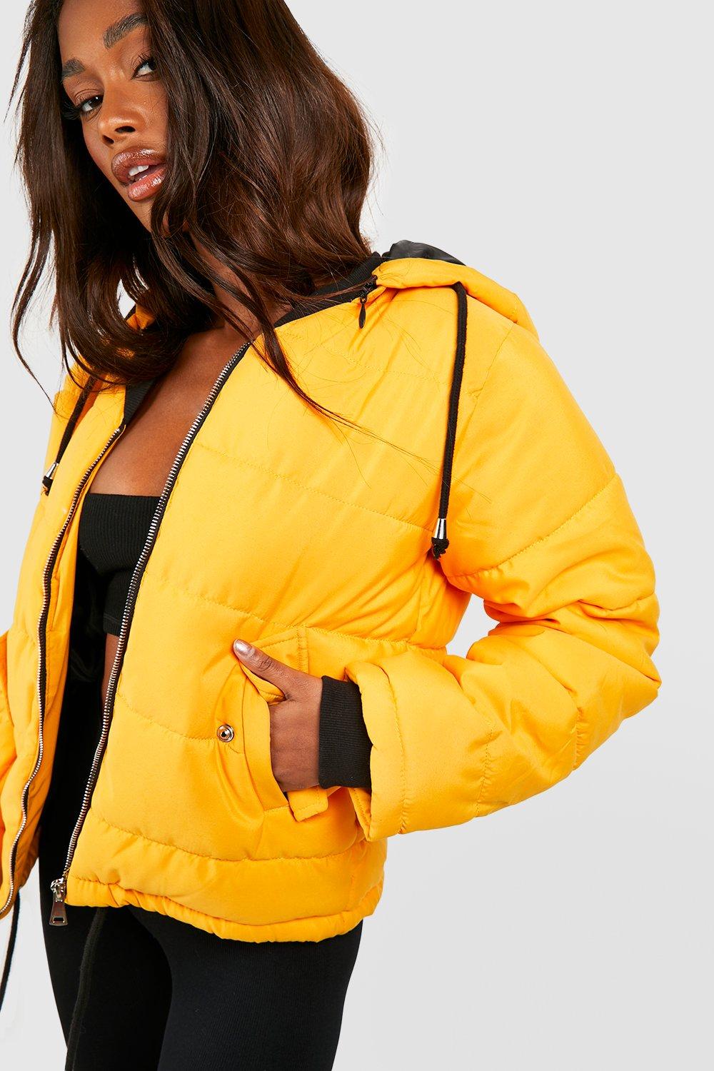 forever new yellow coat