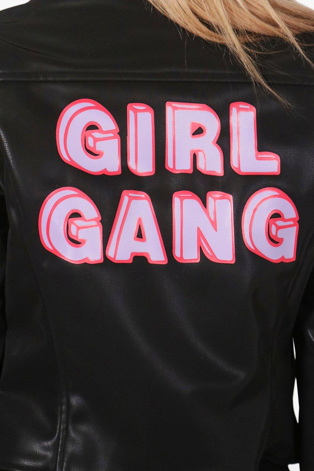 Girl on sale gang jacket