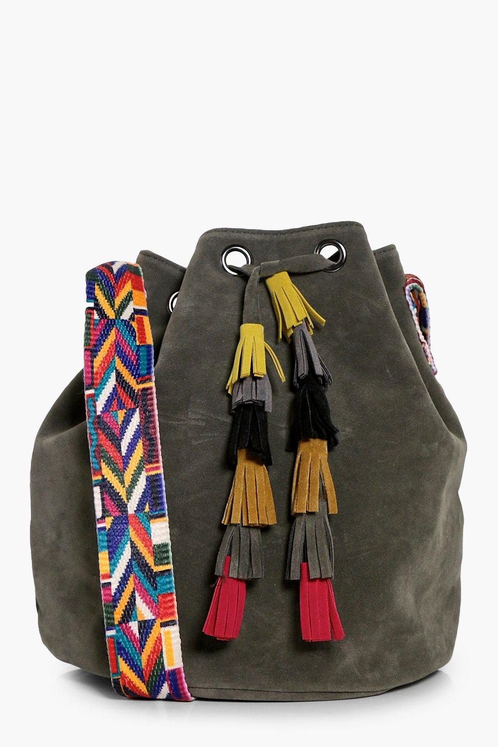 aztec strap bag
