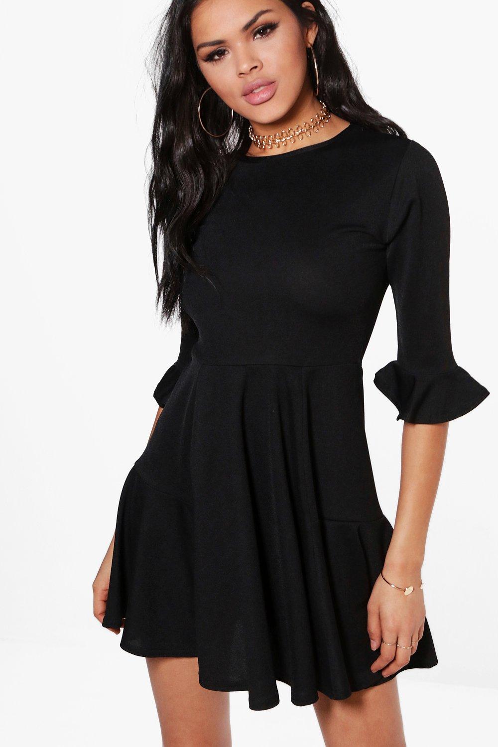 boohoo a line dresses