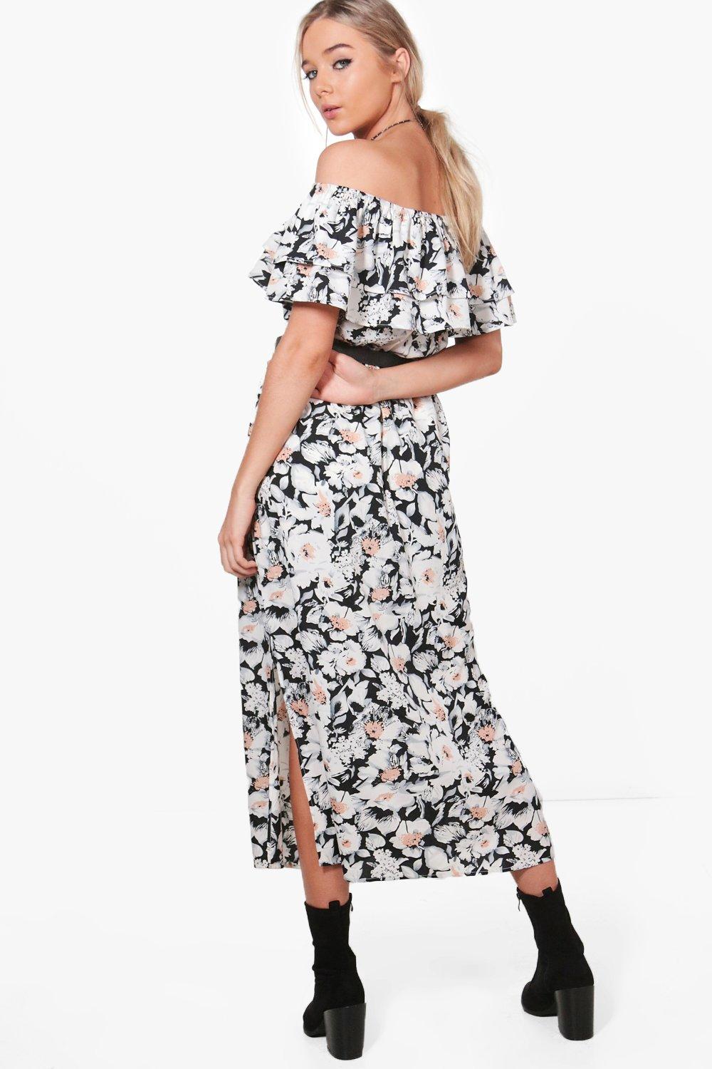 Maxi overlay outlet playsuit