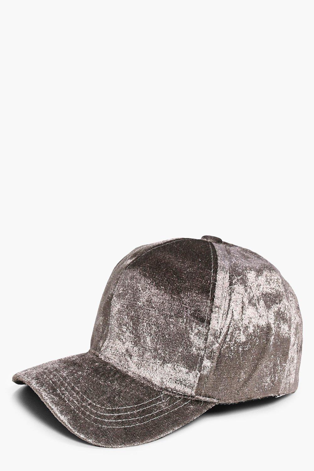 velvet baseball hat