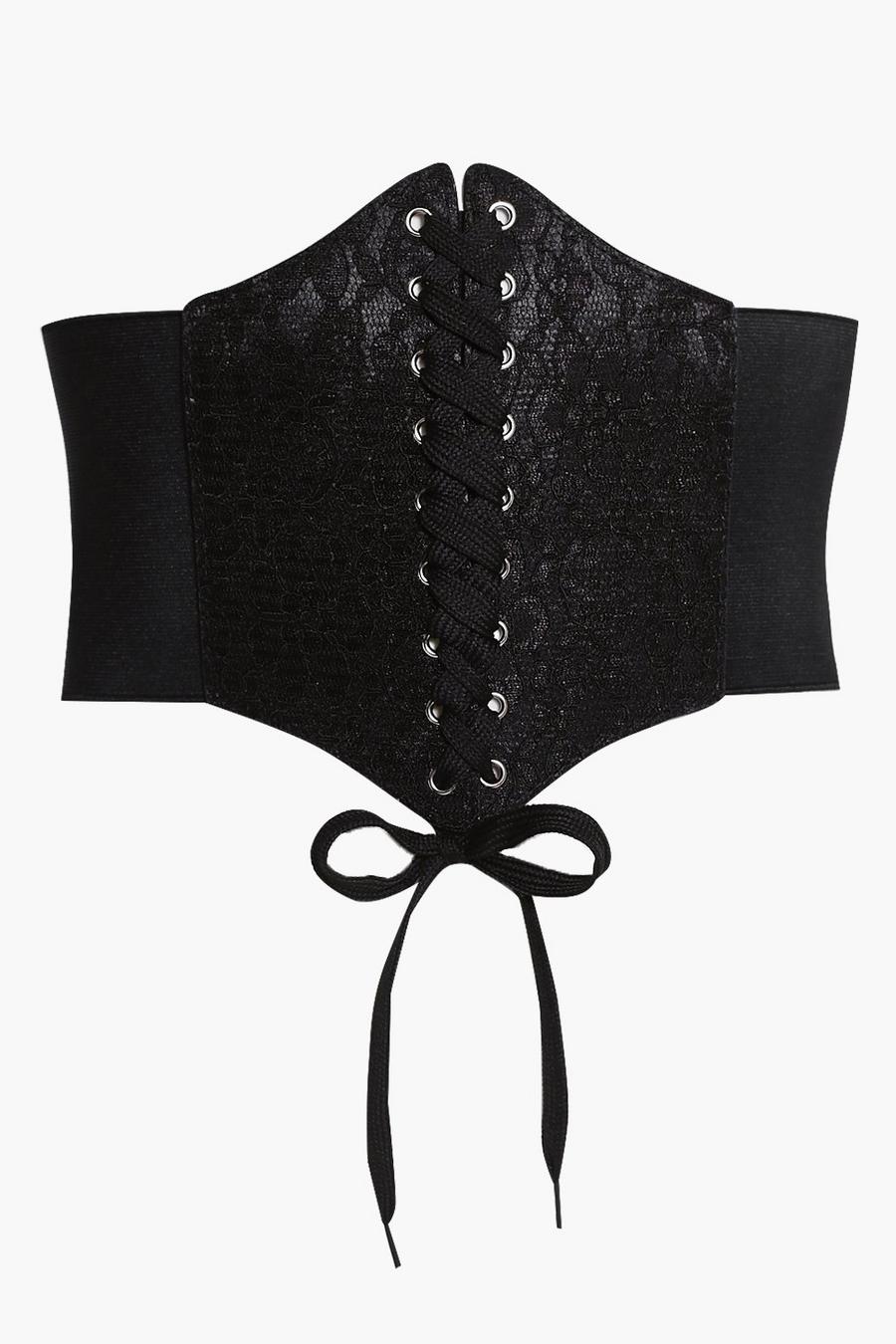 willow cintura corsetto con strato superiore di pizzo image number 1