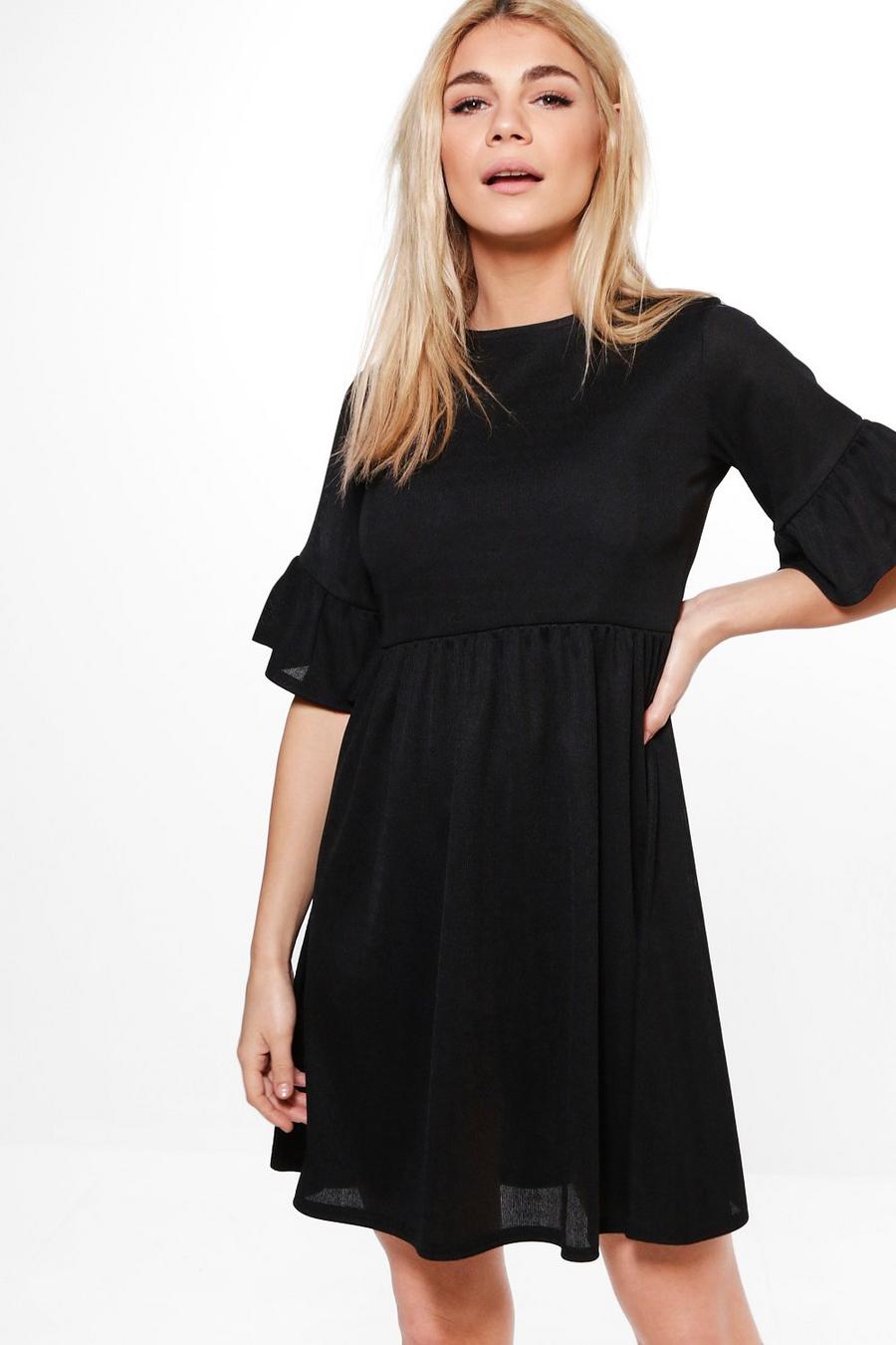 Alessia Ruffle Sleeve Skater Dress image number 1