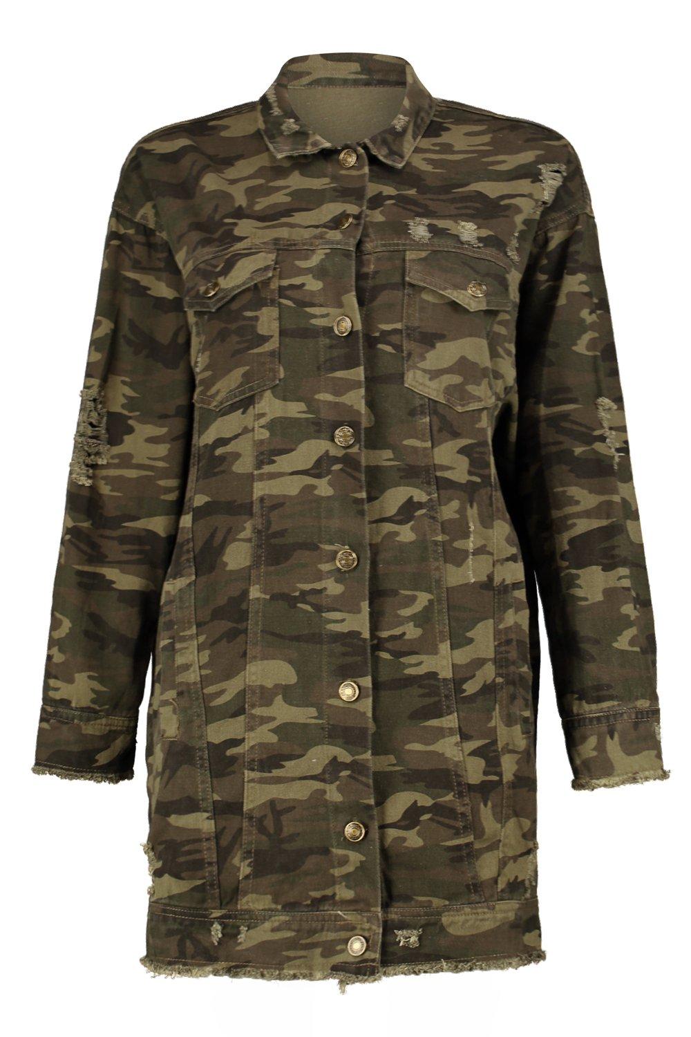 Destroyed Camo Jacket