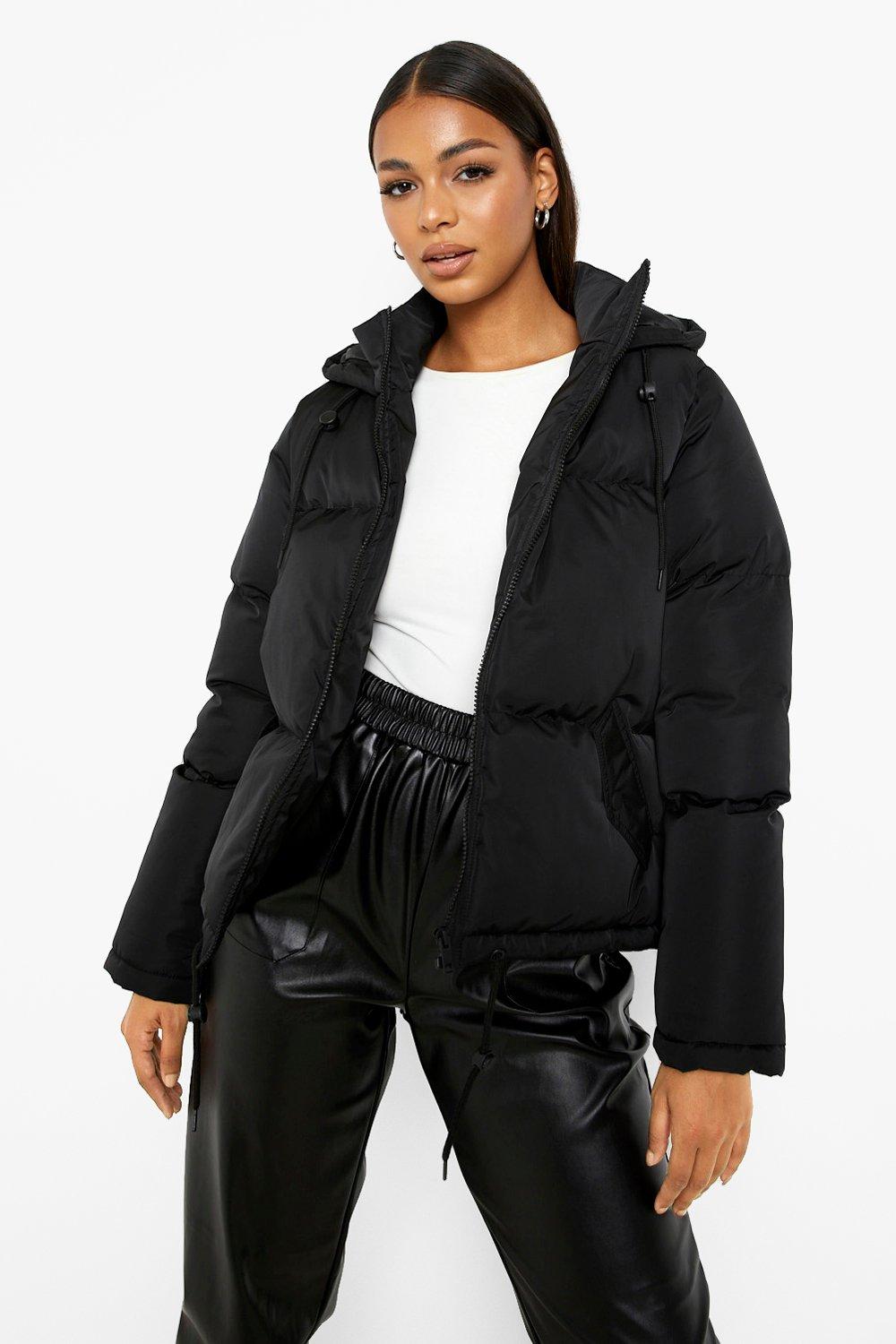 Black ultimate shop oversized padded jacket