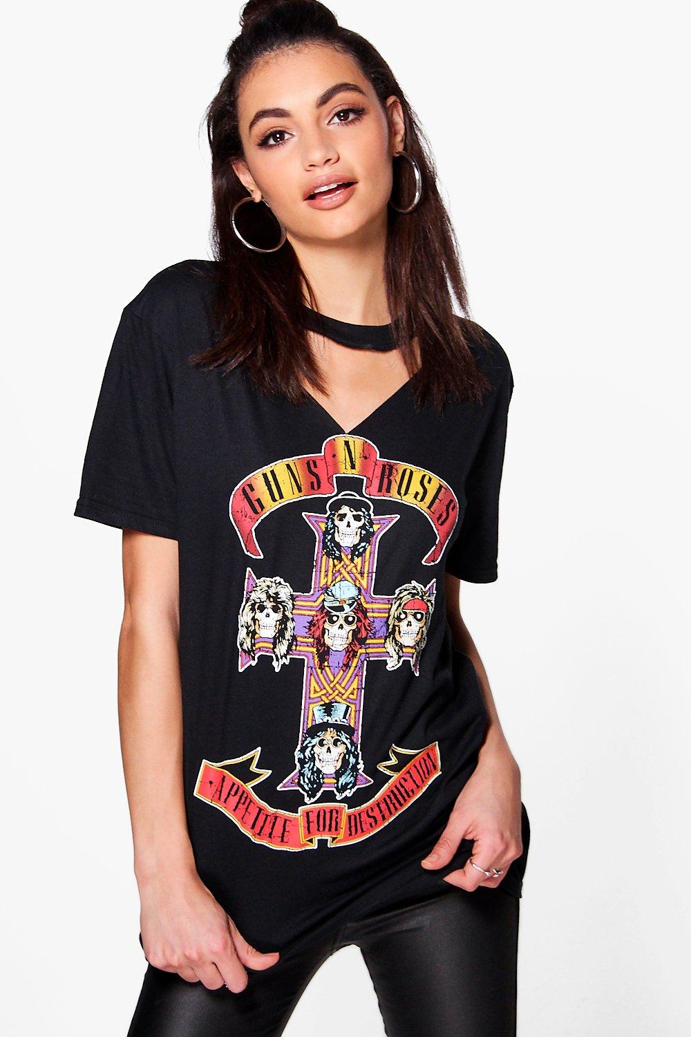 Cut out shop band tee