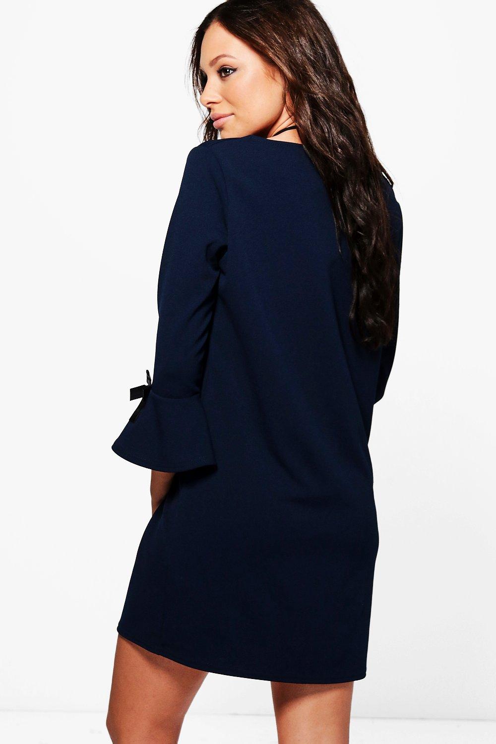 Long sleeve outlet shift dress formal