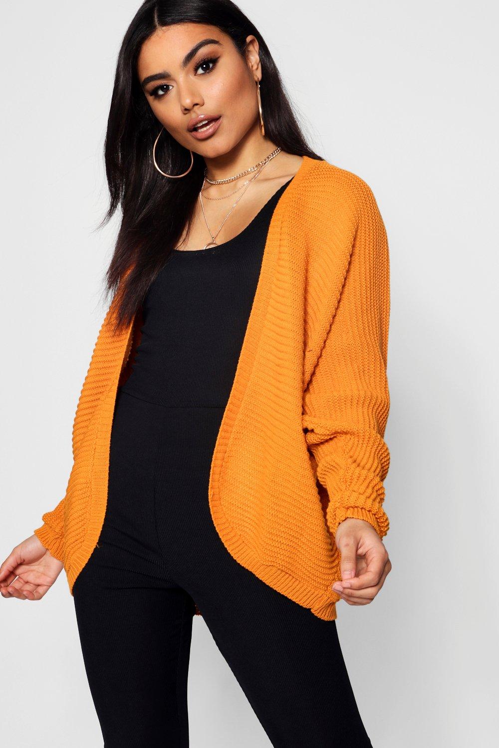 boohoo batwing cardigan