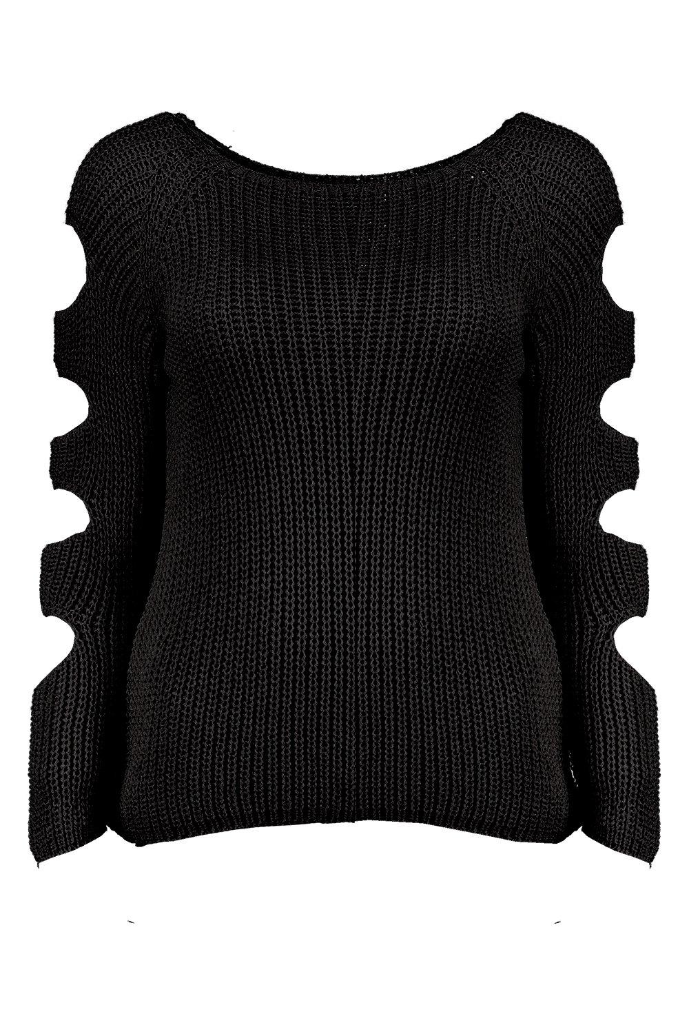 Cut out arm on sale sweater