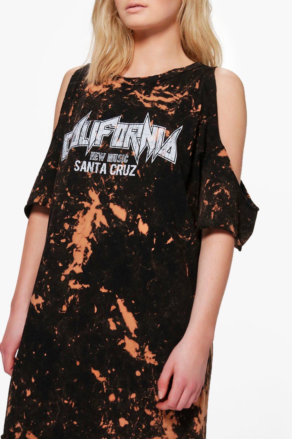 Bleached t outlet shirt dress