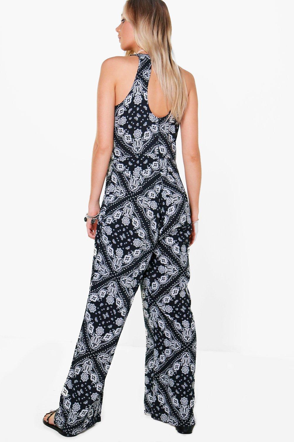 Bandana print jumpsuit online