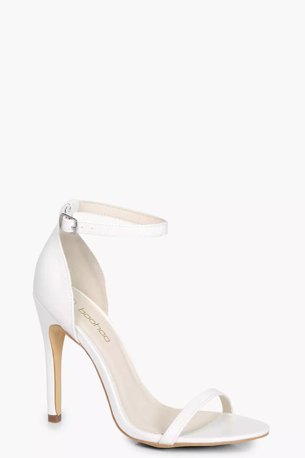 White Two Part Heels alternative image