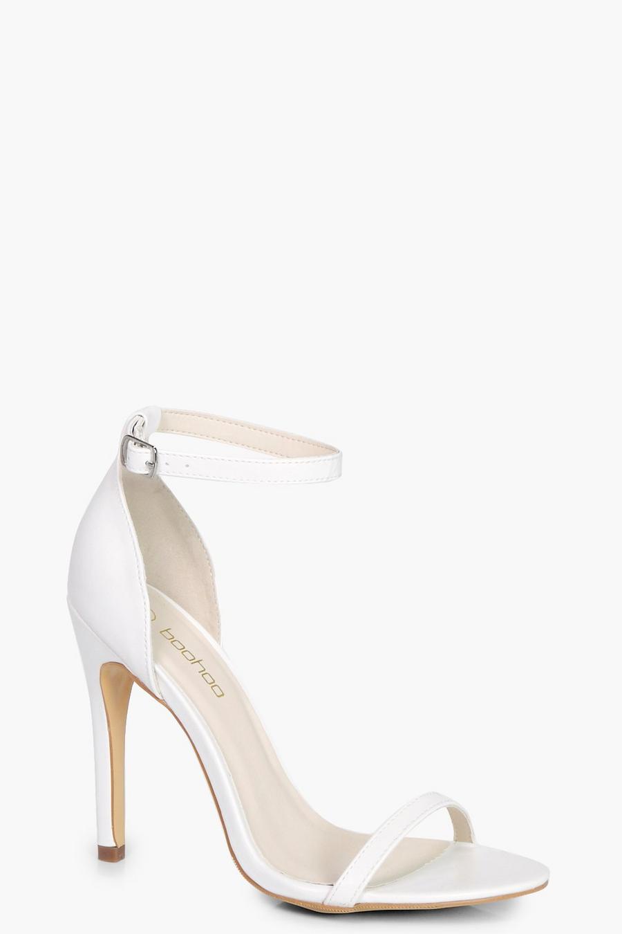White Two Part Heels image number 1