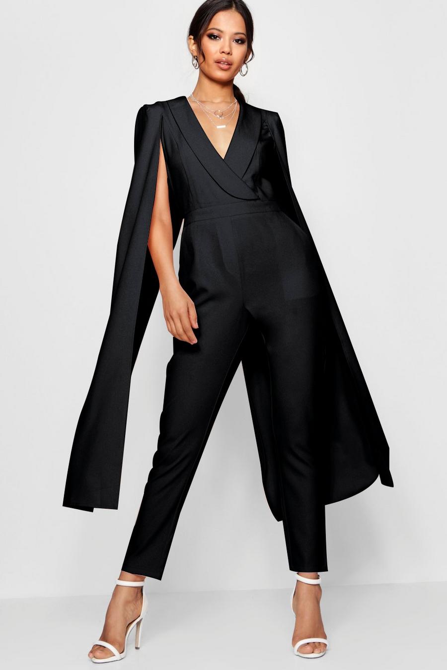Cape Woven Tailored Jumpsuit image number 1