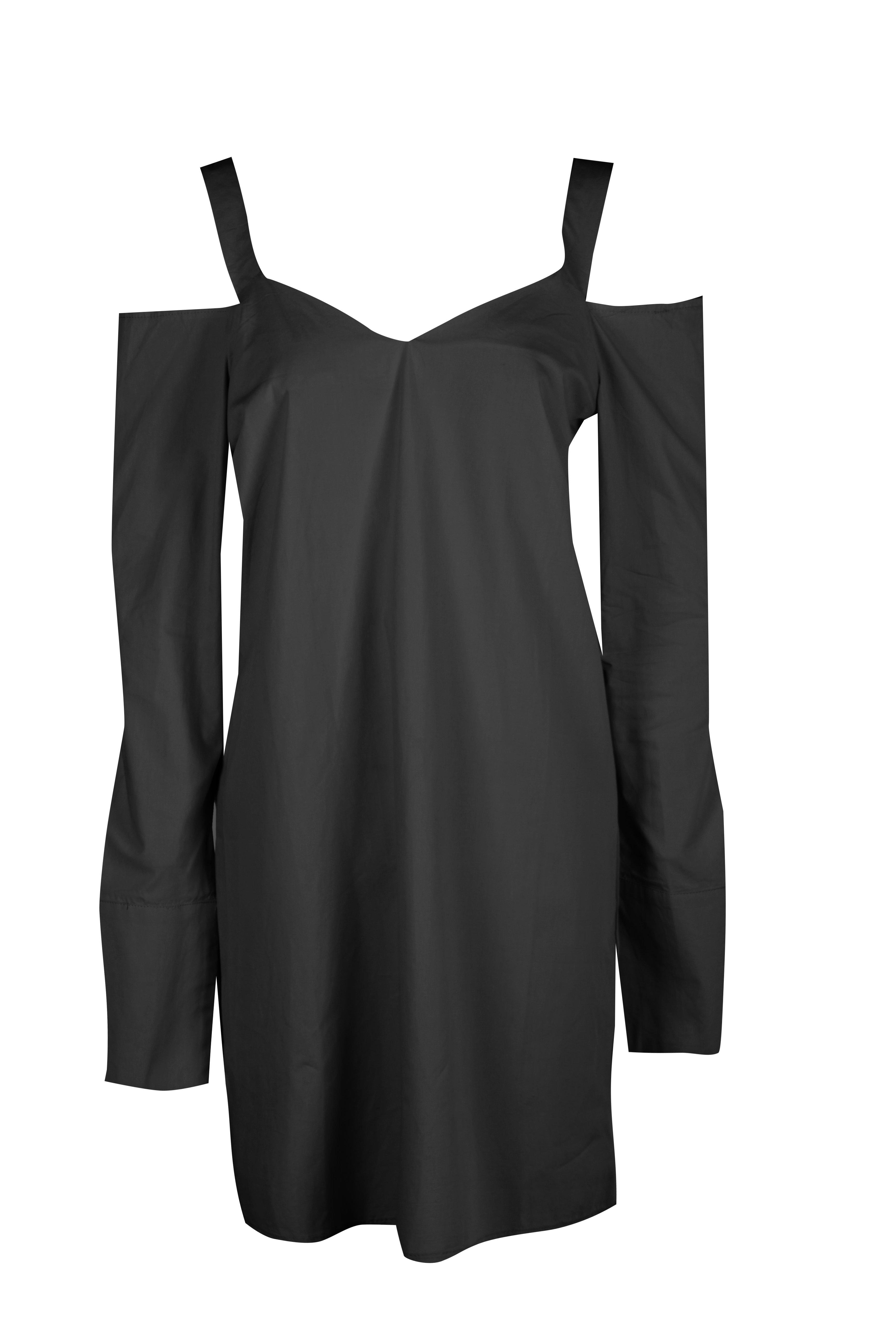 Cold shoulder t shirt dress outlet