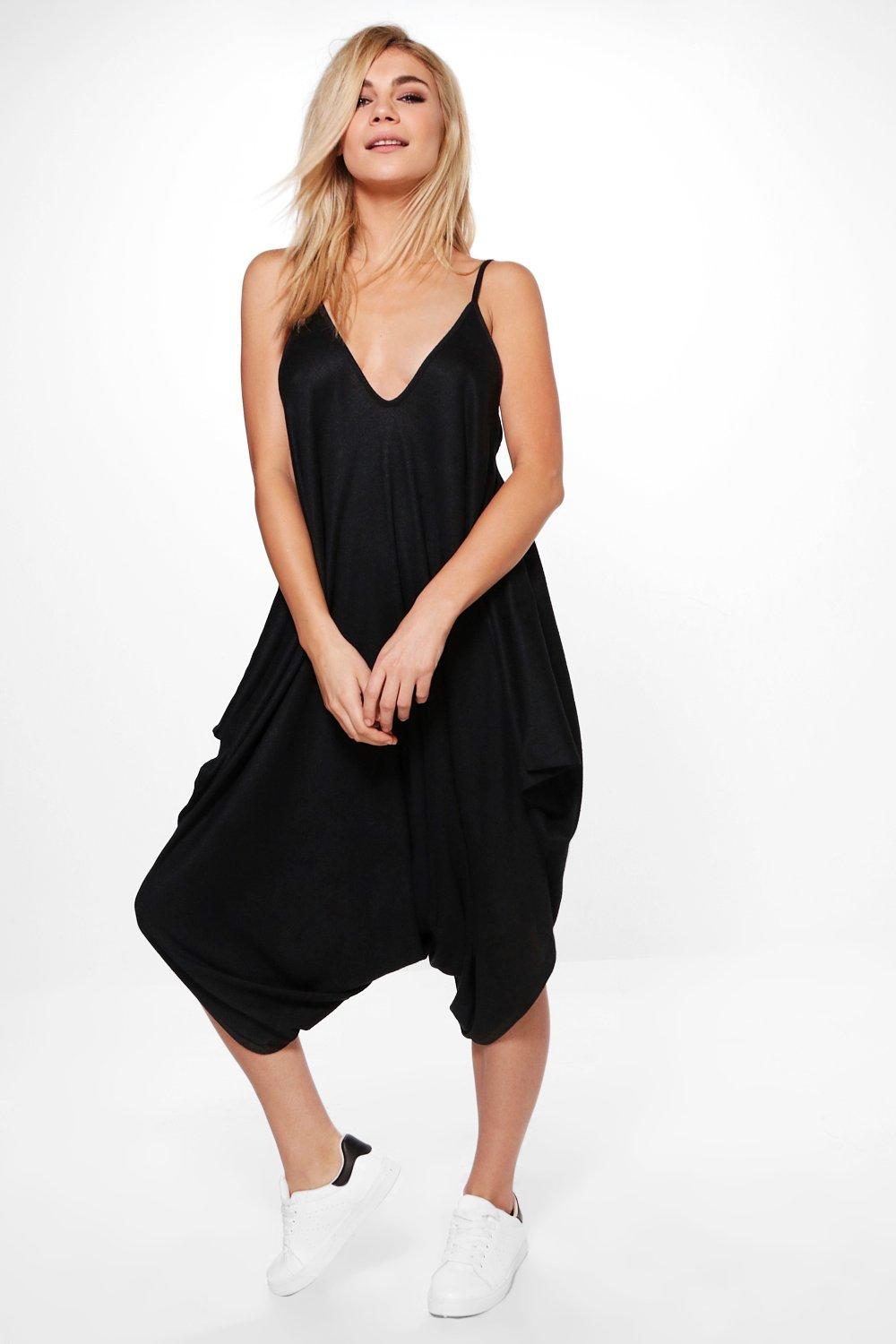 oversized harem jumpsuit