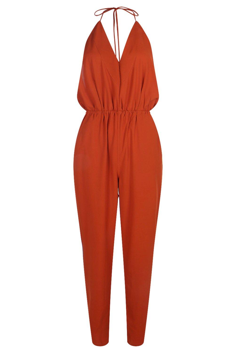 boohoo harem jumpsuit