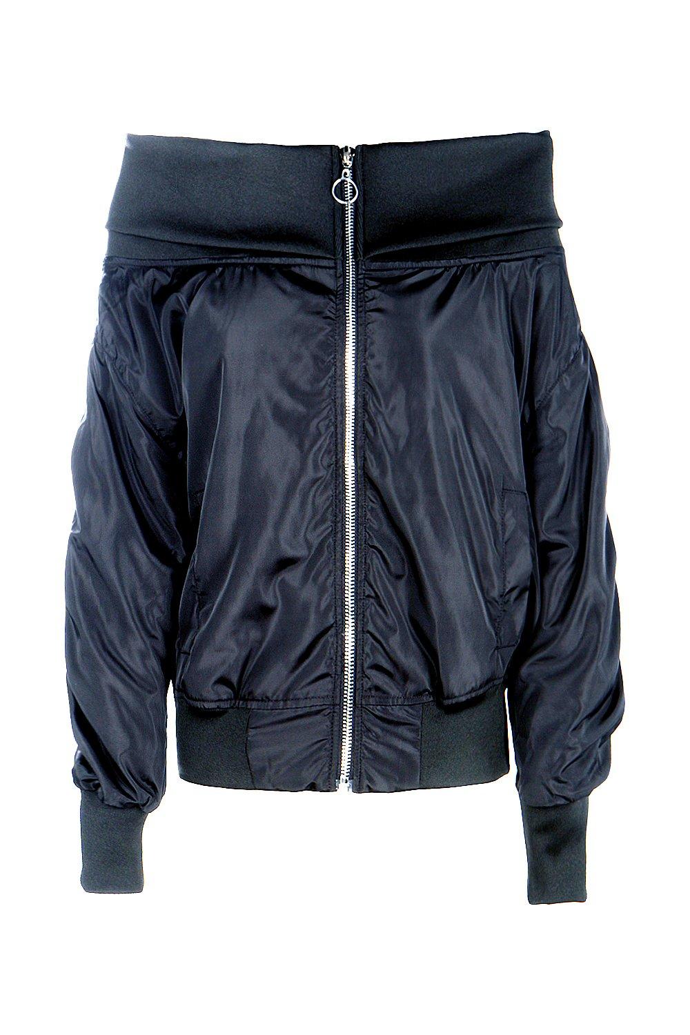 Off the clearance shoulder bomber jacket