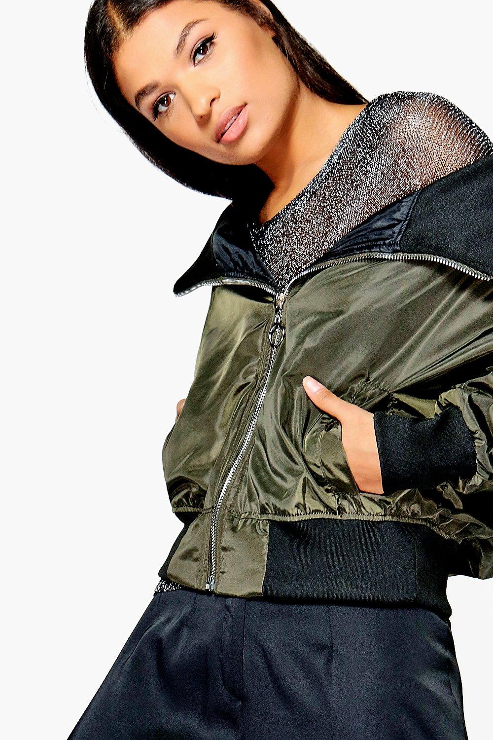 Off the clearance shoulder bomber jacket