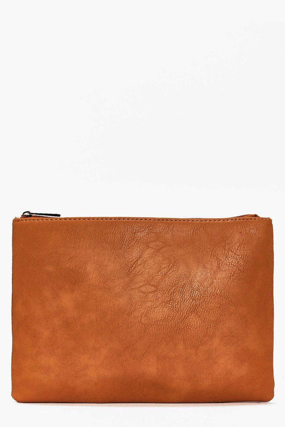 zip top clutch bag