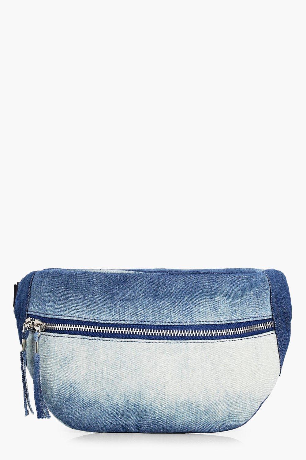 denim bum bag