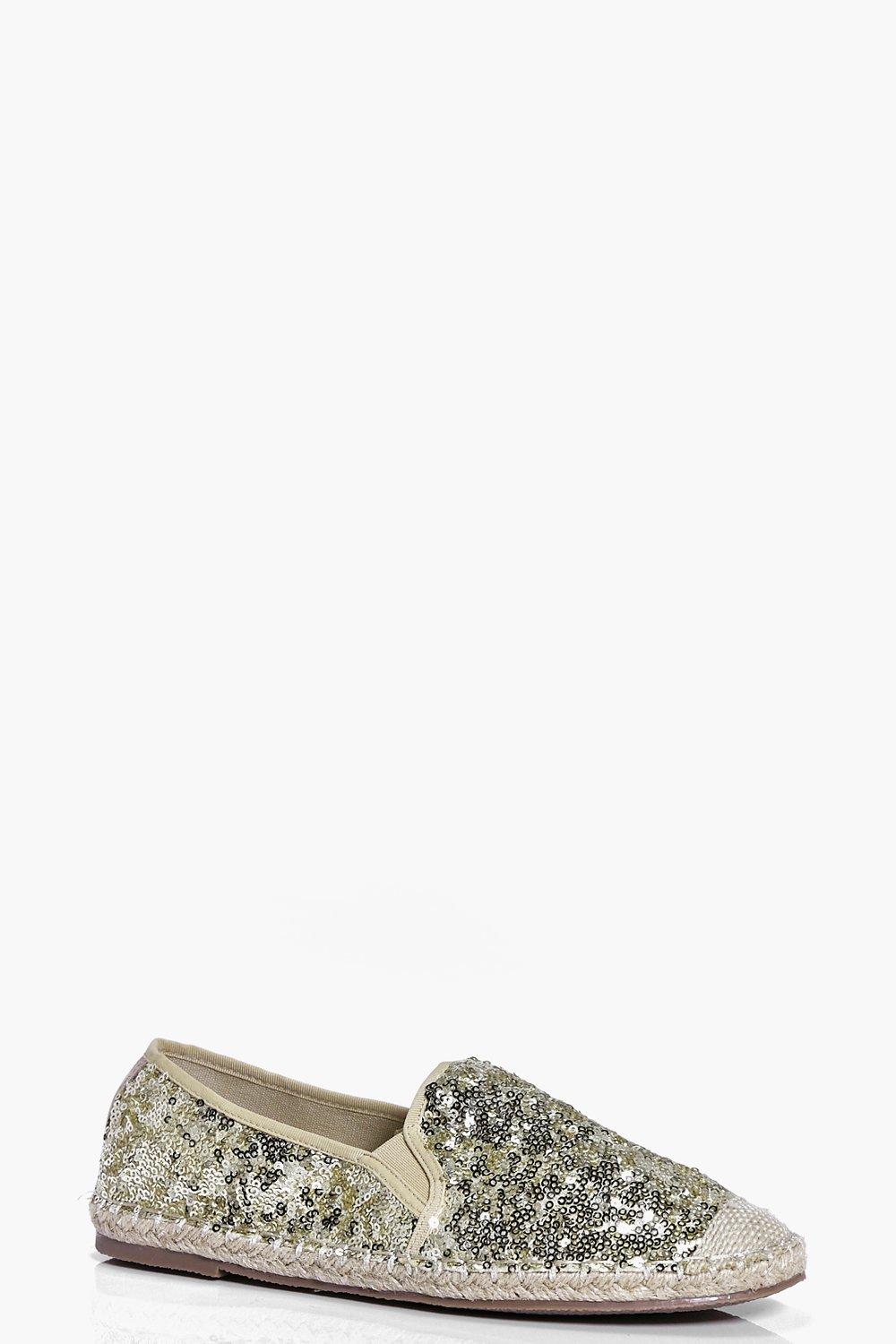 sequin espadrilles