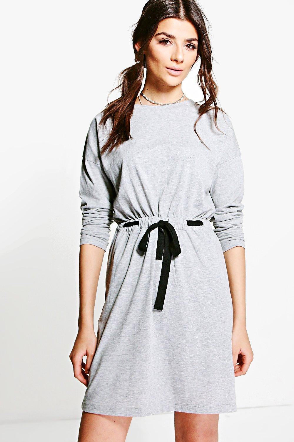 boohoo cord dress