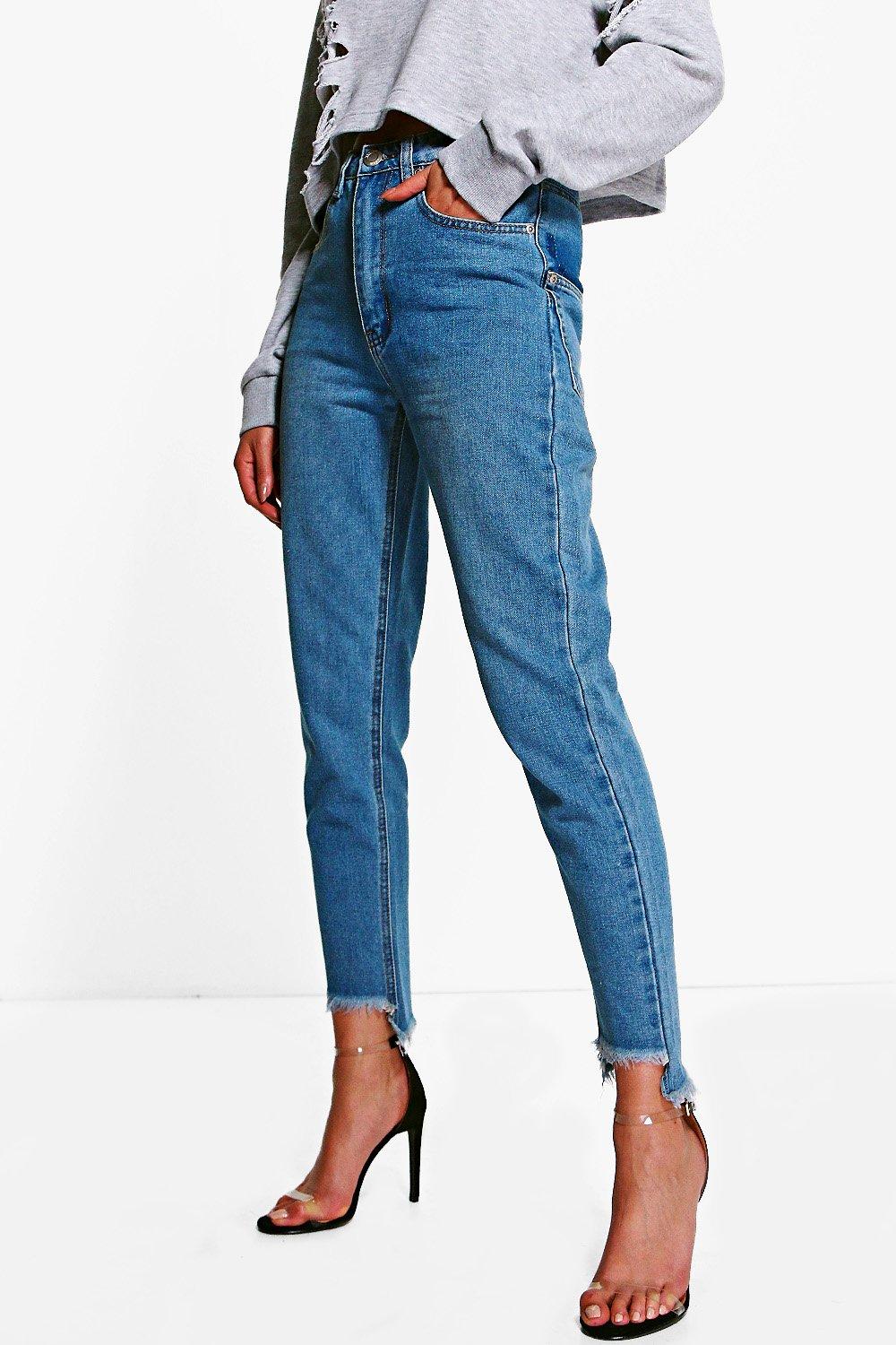 mom jeans boohoo