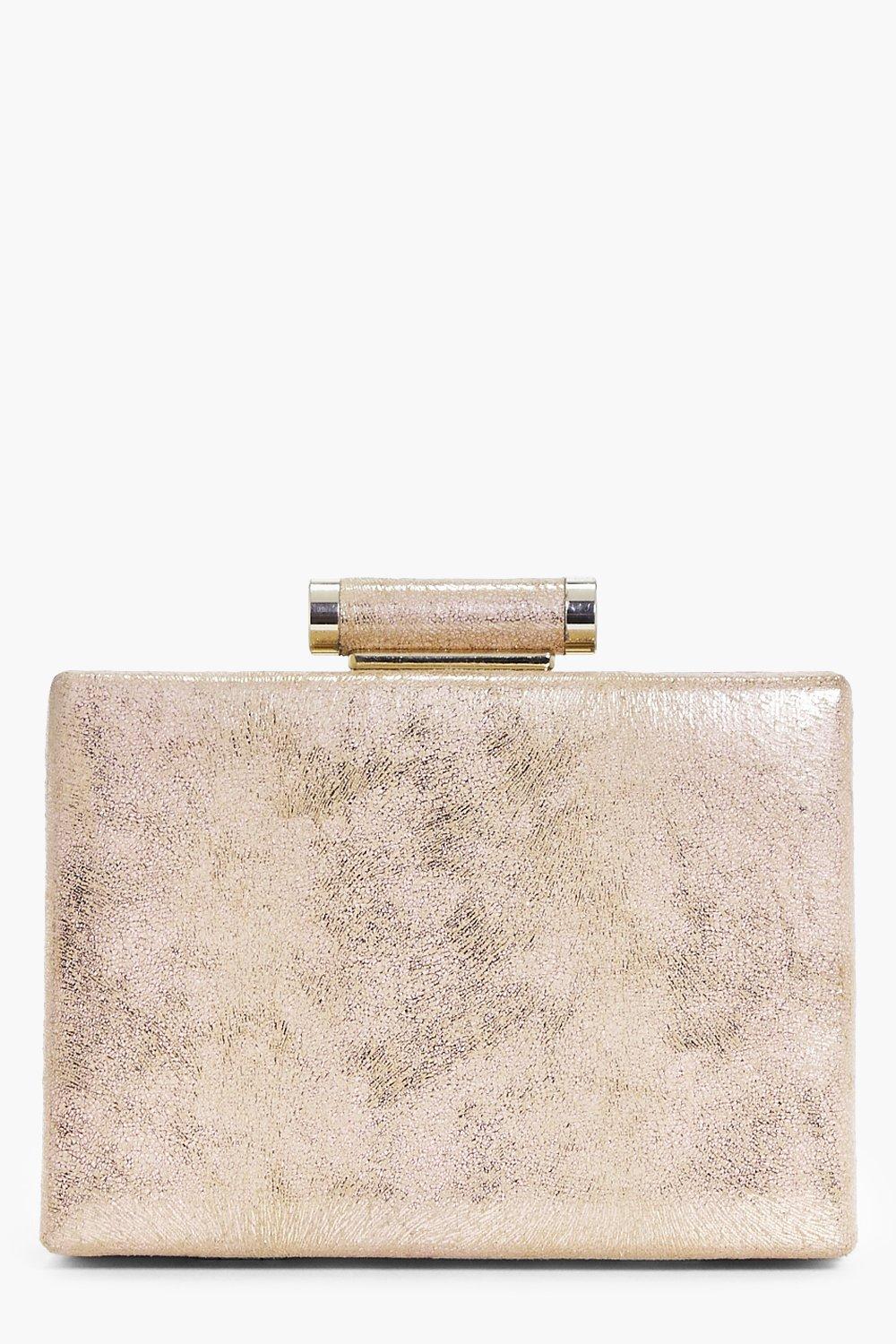 boohoo rose gold bag