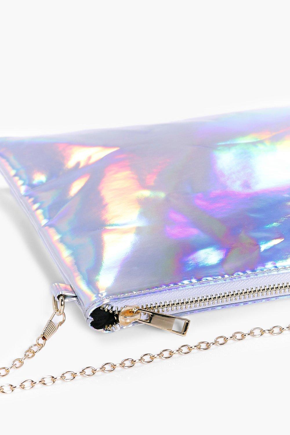 Holographic 2024 clutch bag