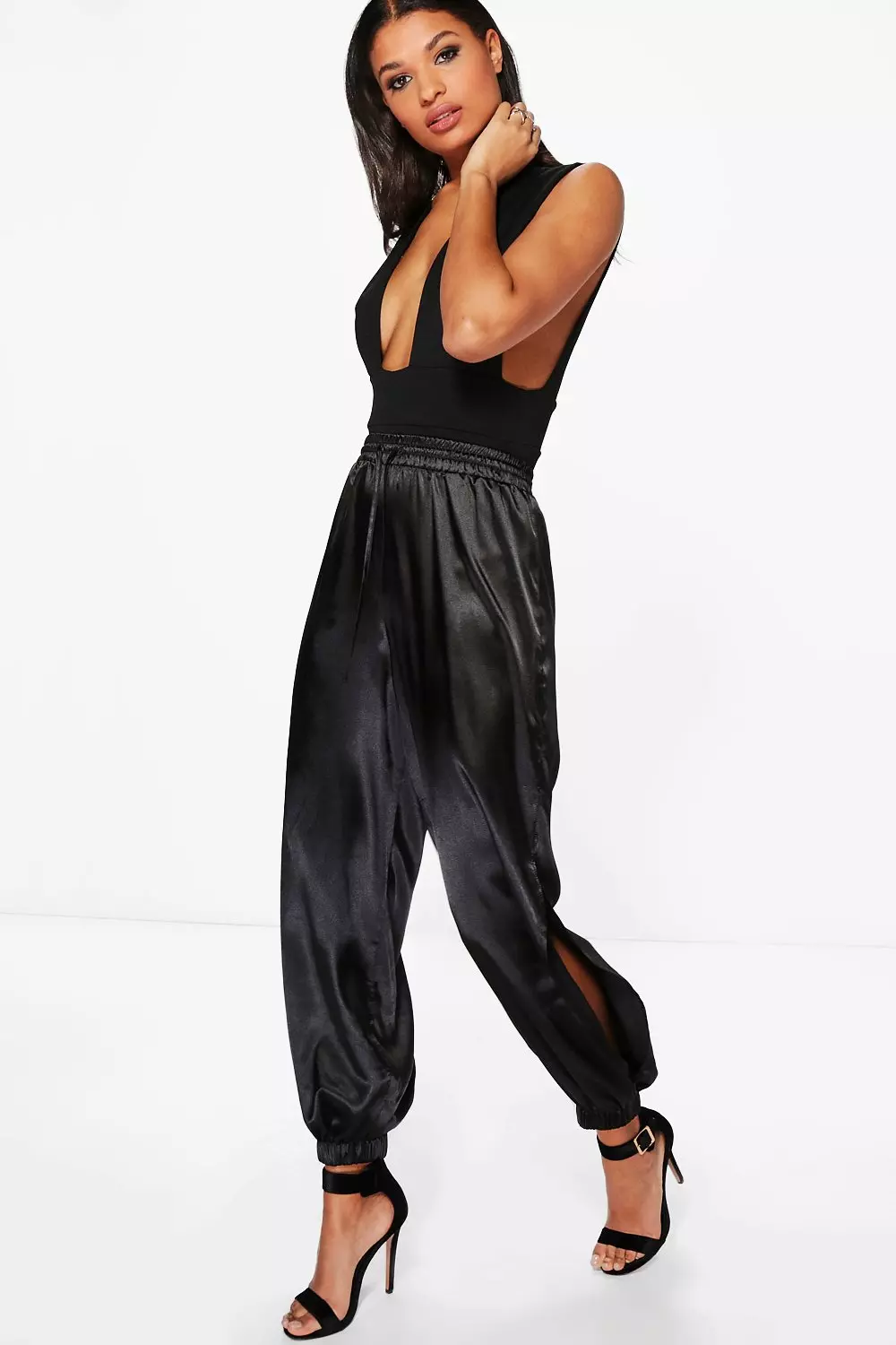 Boohoo harem clearance pants