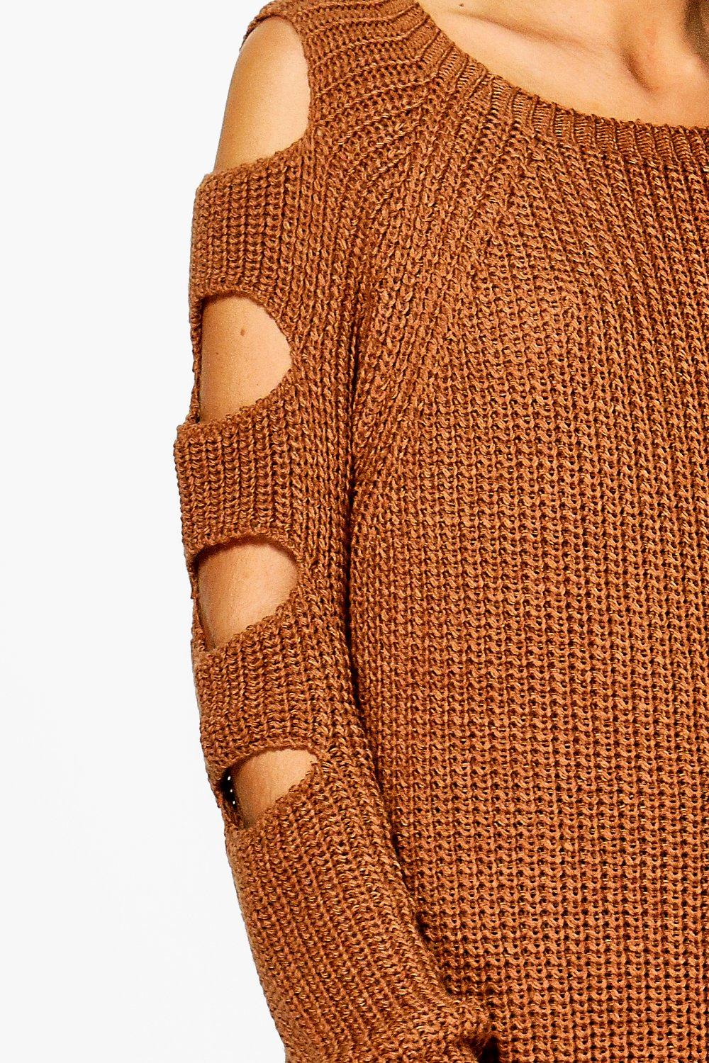Open arm sweater store