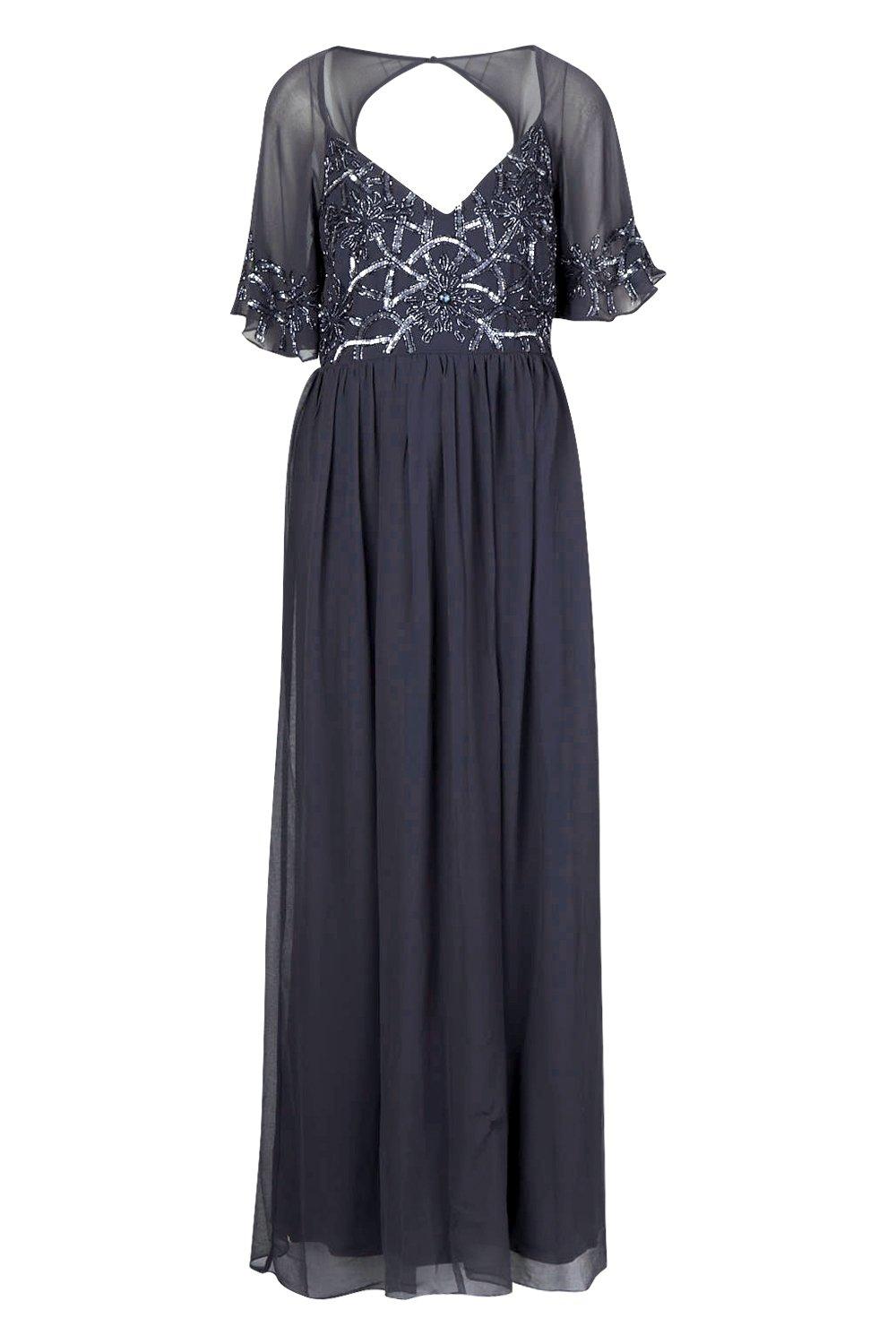 boohoo boutique embellished maxi dress