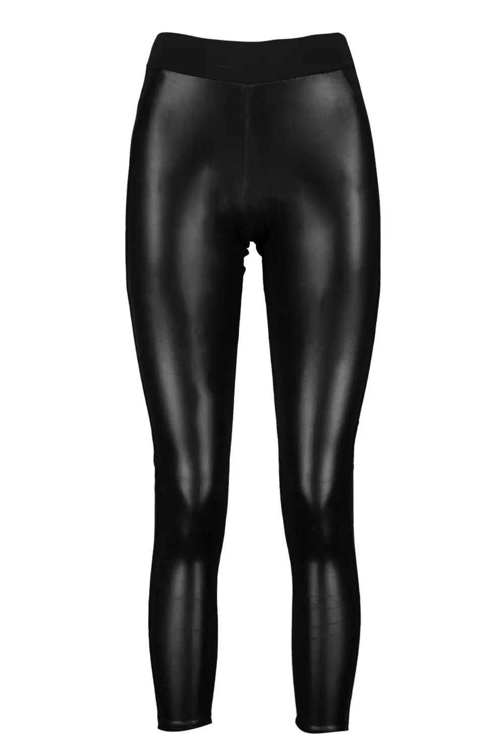 Suri Wet Look Front Panel Leggings