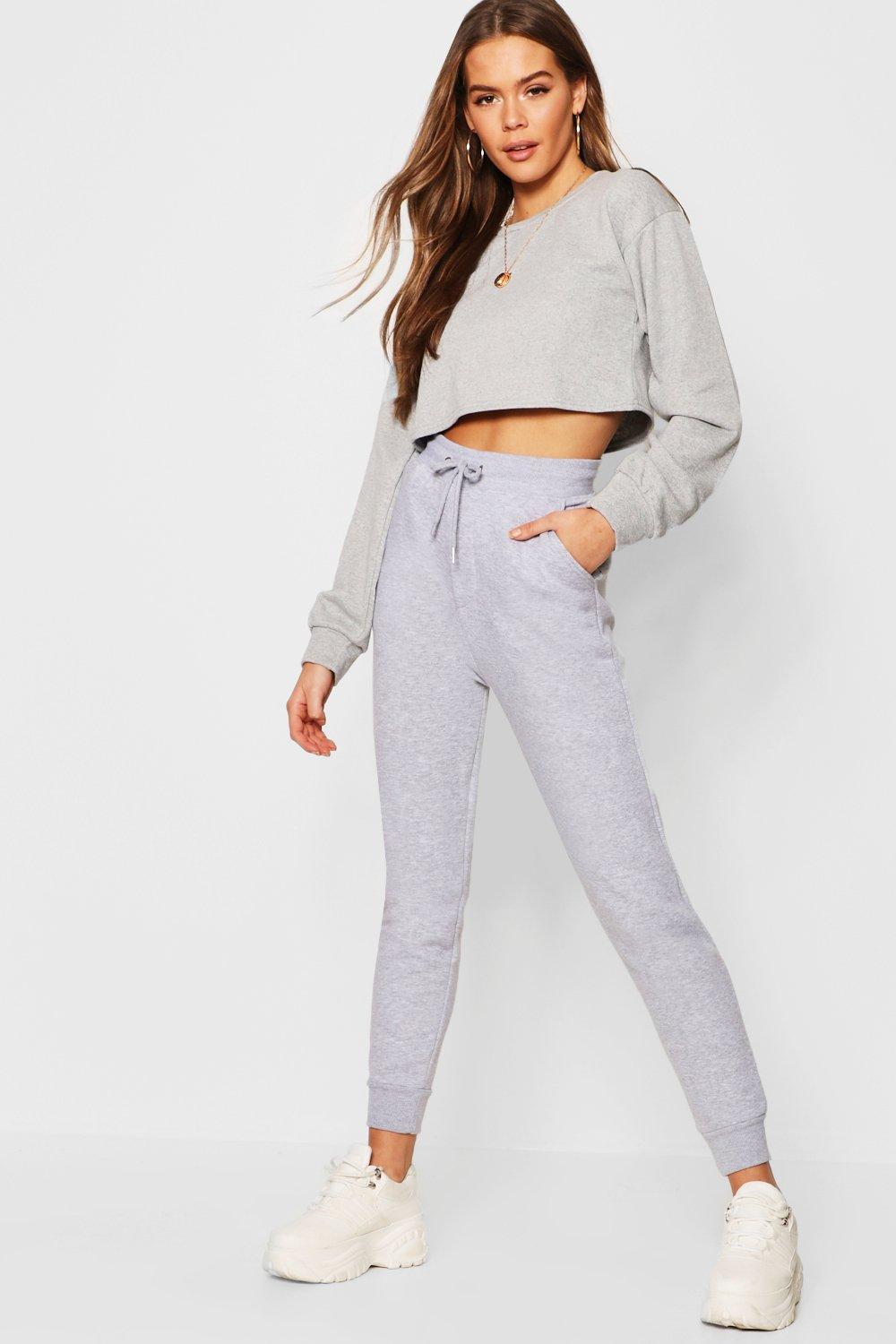 grey sweat joggers