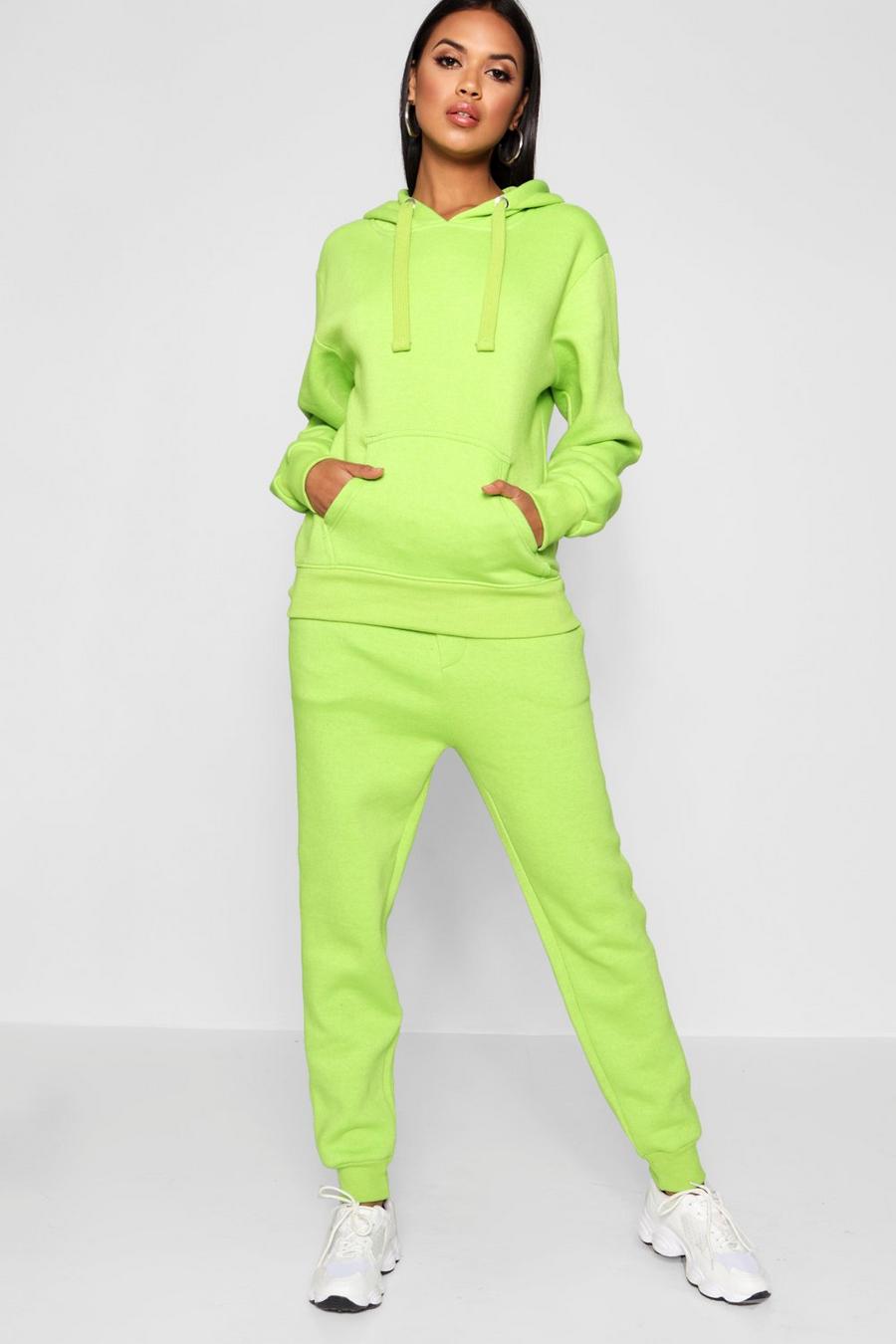 Lime Basic joggers image number 1