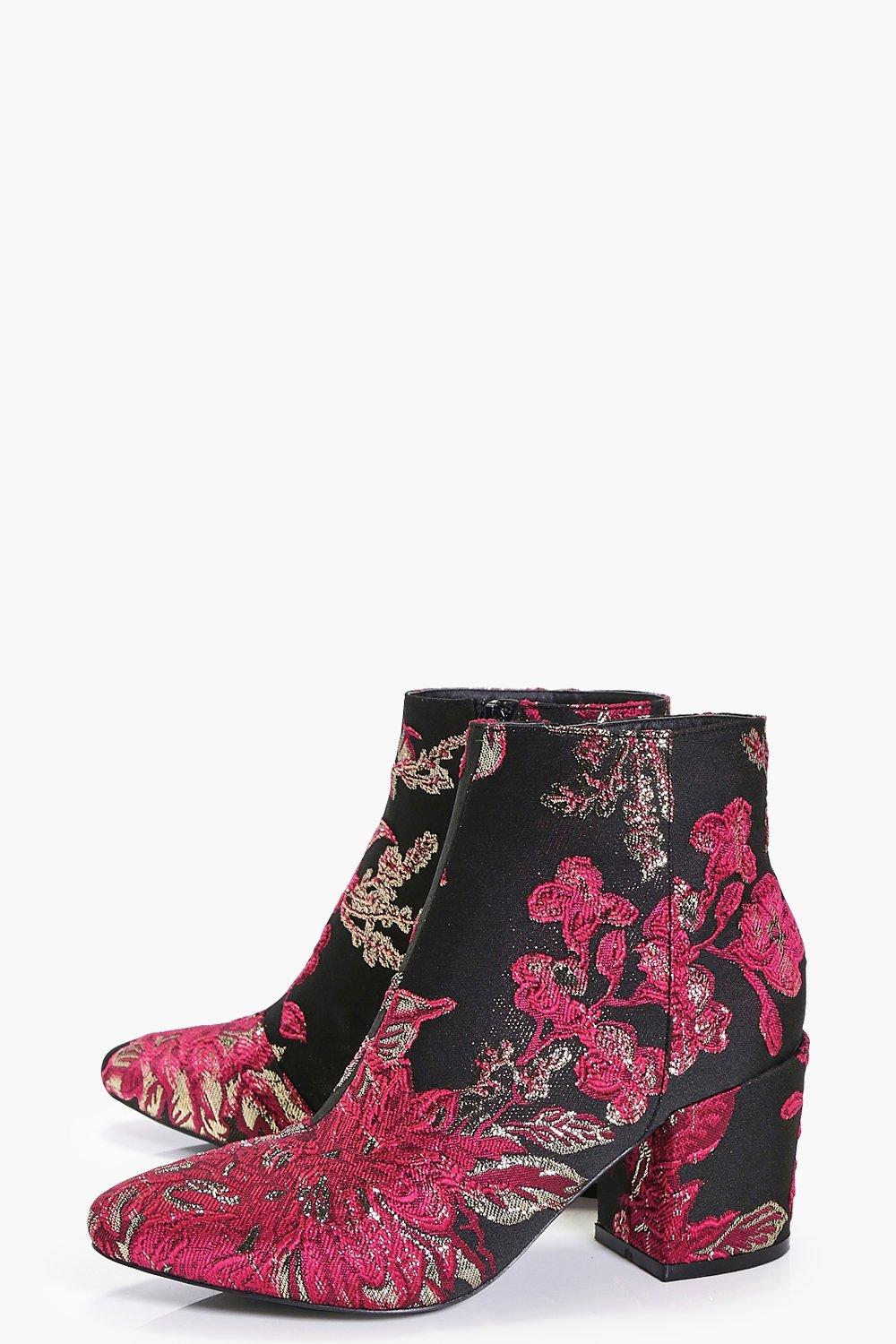 rebecca bottines a fleurs